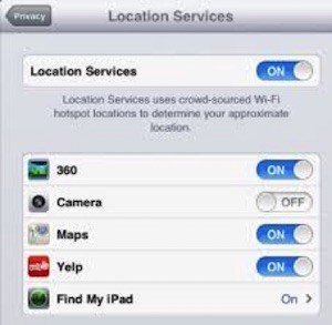 Apple Privacy Permissions in Settings