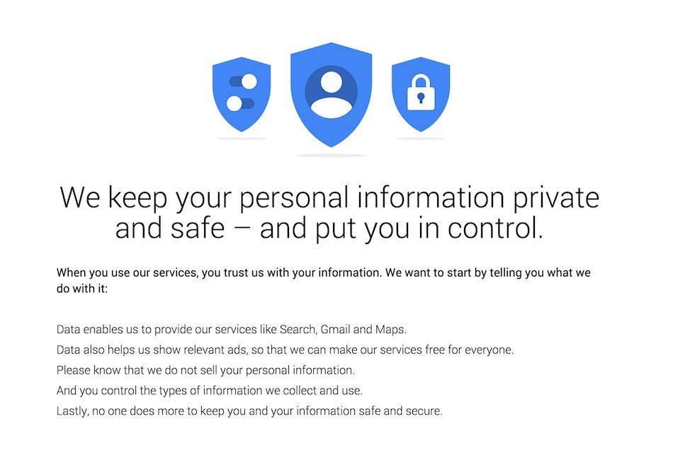 Google: We Keep Personal Information Private