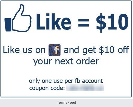 Generic Promotion On Facebook: Like Us