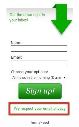 Health Impact News: We Respect Your Email Privacy