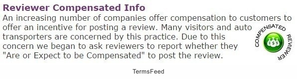 Compensated Reviewer Icon from Transport Reviews