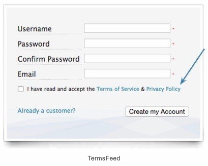 FormAssembly: Example of checkbox on registration form