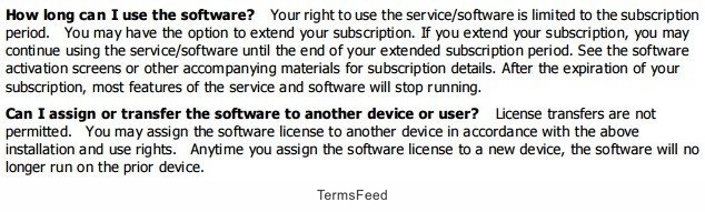 Microsoft Office 365 License: How long to use software