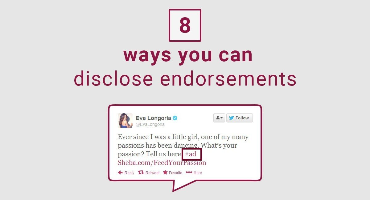 8 Ways You Can Disclose Endorsements