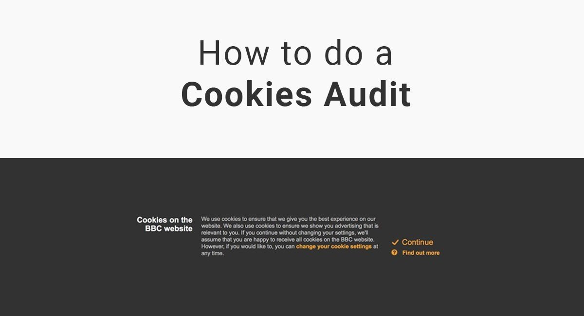 How to do a Cookies Audit