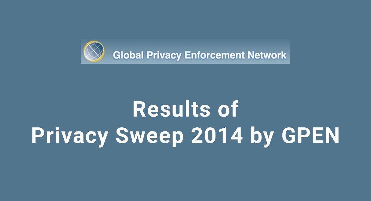 Results of Privacy Sweep 2014 by GPEN