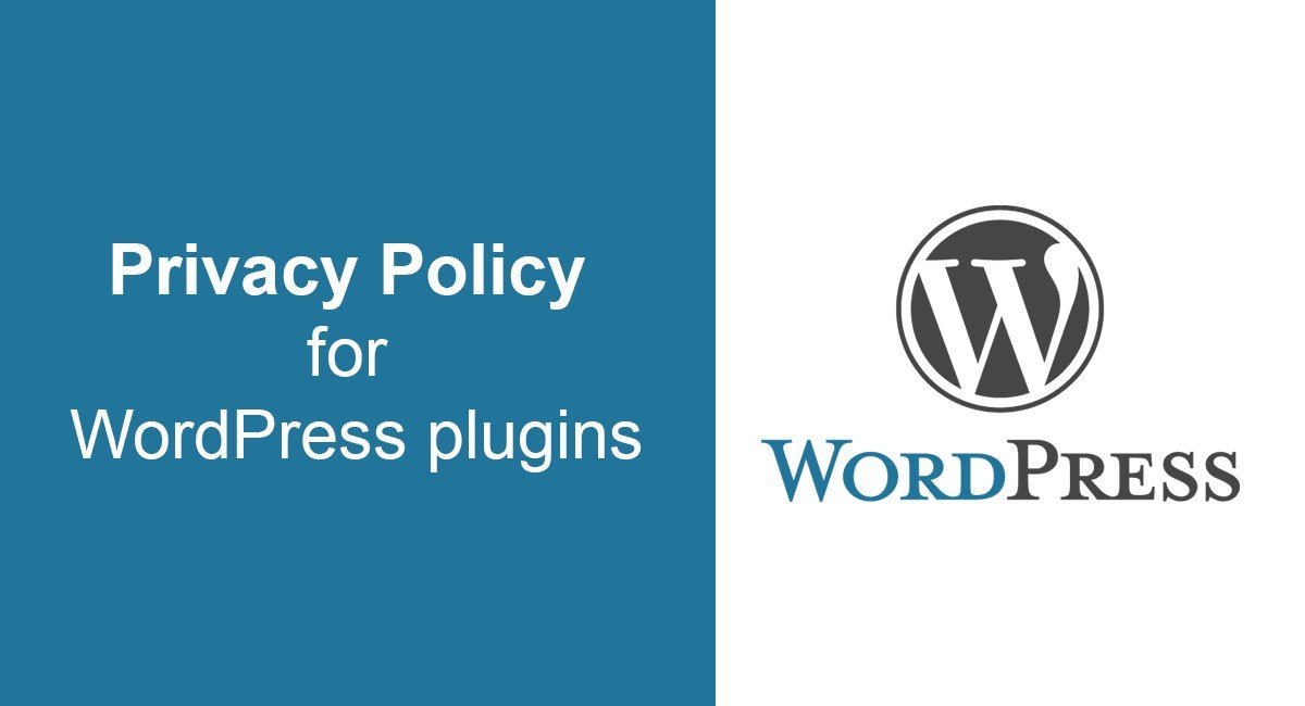 Privacy Policy for WordPress plugins
