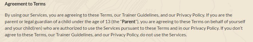 Niantic Labs + Pokemon Game: Terms of Service with Acceptance to Terms
