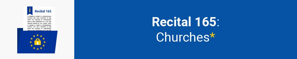 Recital 165 - Churches