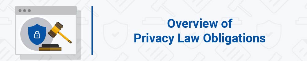 Overview of Privacy Law Obligations