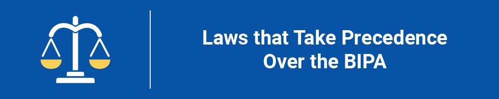 Laws that Take Precedence Over the BIPA