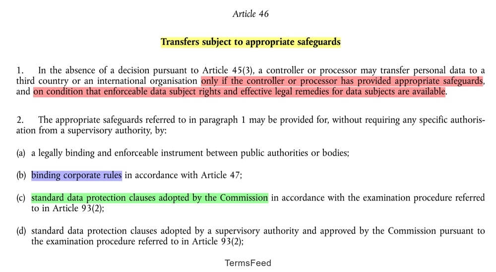 GDPR Article 46