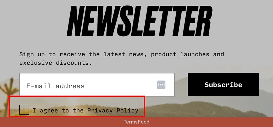 HAIBIKE agree checkbox