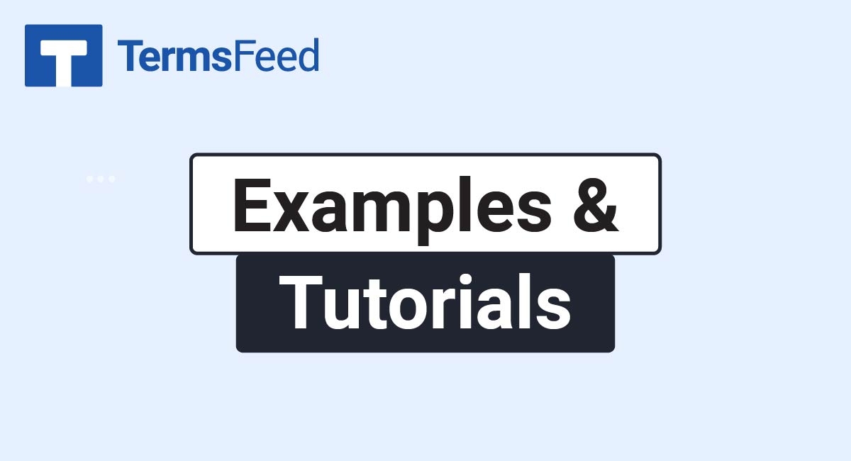 Examples & Tutorials